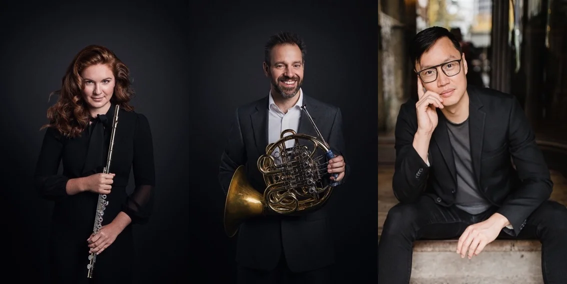 Ariane Brisson, Louis-Philippe Marsolais et Philip Chiu